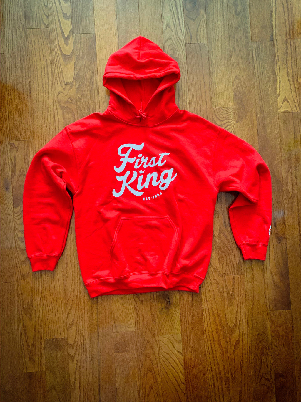 Red First King Hoodie