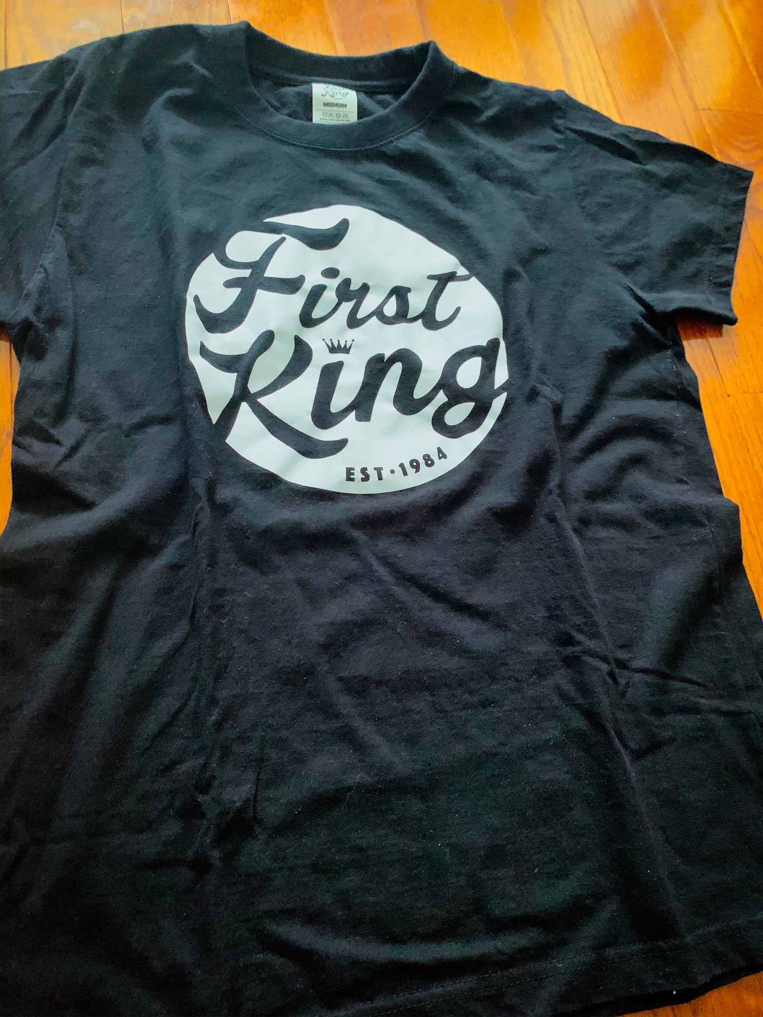 Black First King T-Shirt
