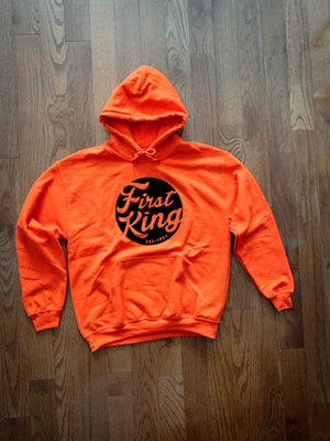 Orange First King Hoodie