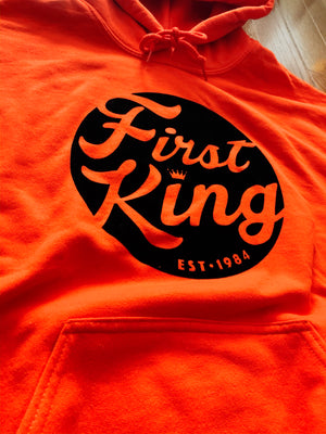 Orange First King Hoodie