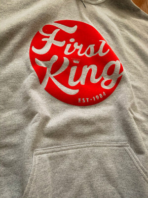 Sport Grey First King Hoodie