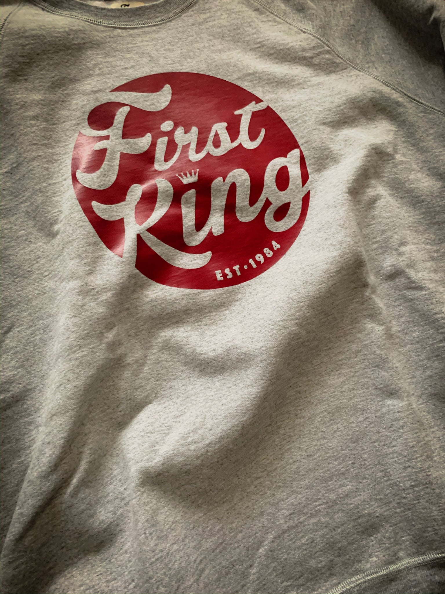 Sport Grey First King Jogging Suit