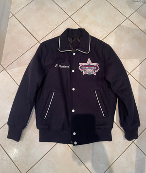 First King Clothing Co Custom Jacket Navy Blue